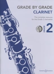 Grade by Grade #2 Clarinet and Piano BK/CD cover